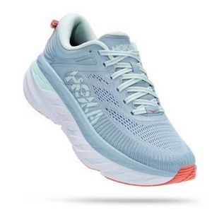 HOKA NWT Bondi 7 Women’s Blue Fog/Blue Glass